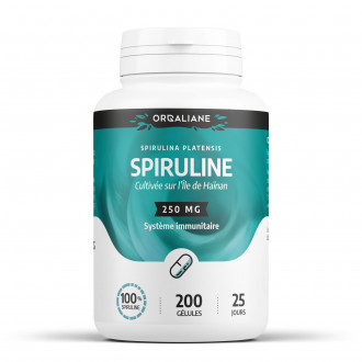 Spiruline Bio en comprimés gélules poudre Vente Bienfaits