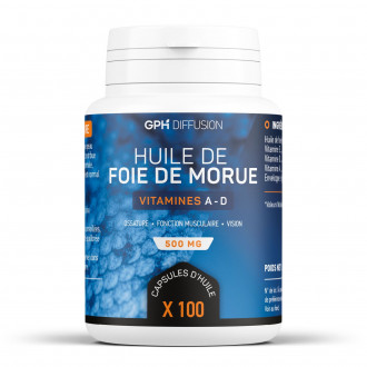 Capsules D Huile De Foie De Morue Mg