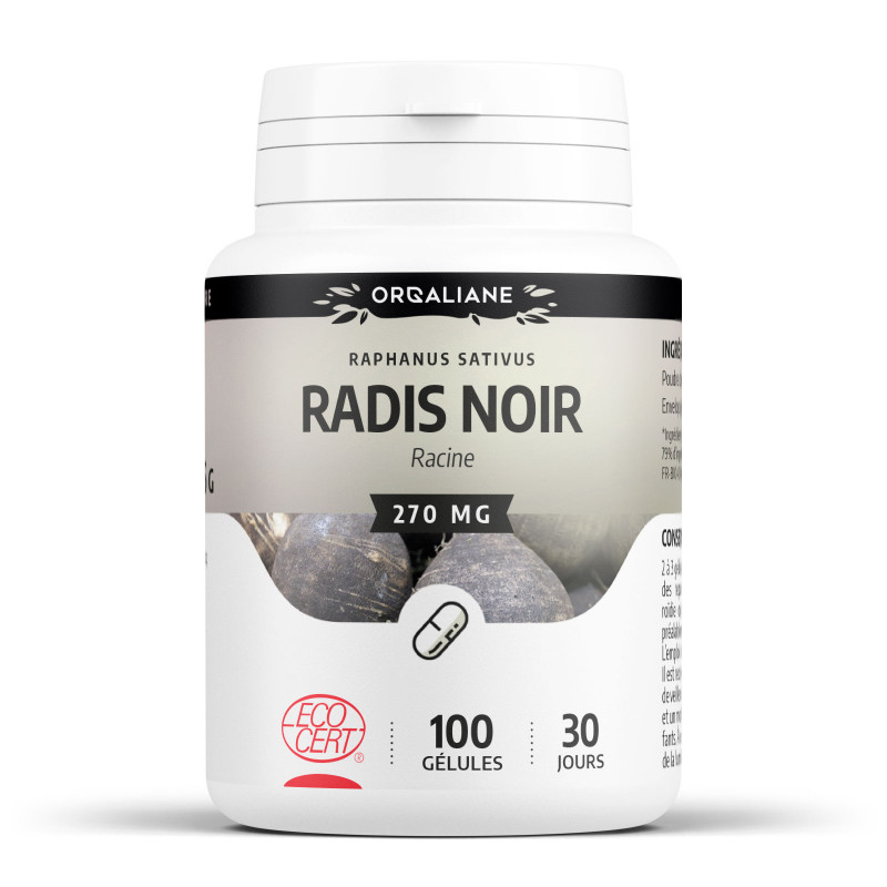 Gélules radis noir BIO