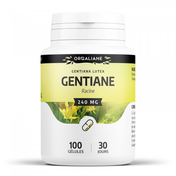 Gentiane 240 mg - Gélules
