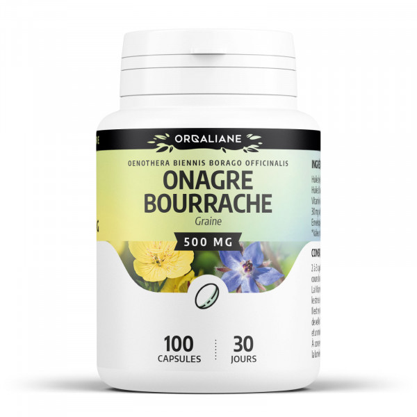 Bourrache Onagre - 500 mg - capsules