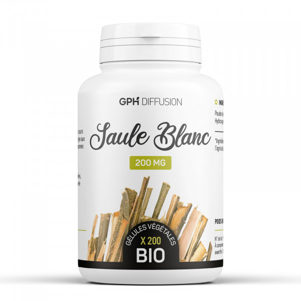 Saule Blanc Bio - 200 gélules végétales