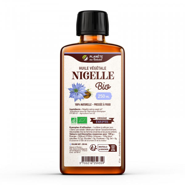 Huile de Nigelle Bio - 250ml