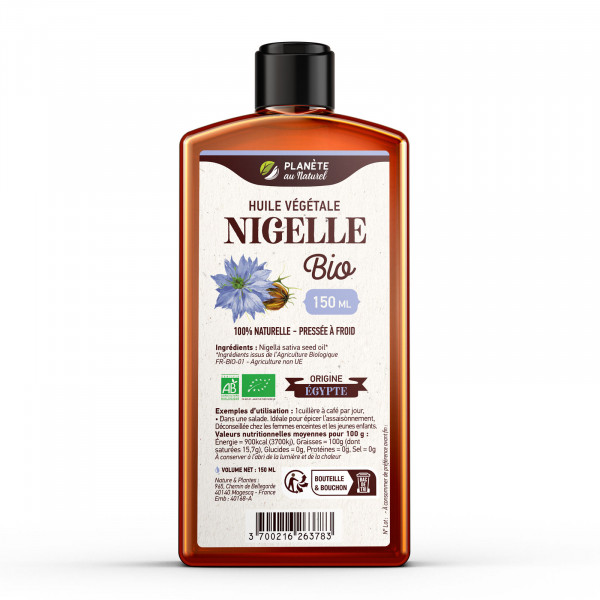 Huile de Nigelle Bio - 250ml