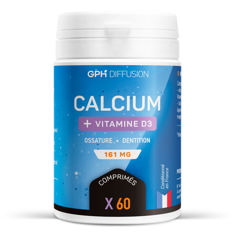 Calcium - Vitamine D3 comprimés GPH DIFFUSION