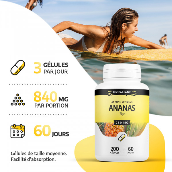 Ananas Tige - 280mg - 200 gélules