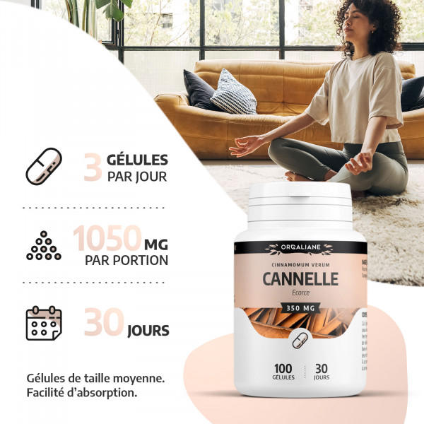 Cannelle 350 mg - Gélules