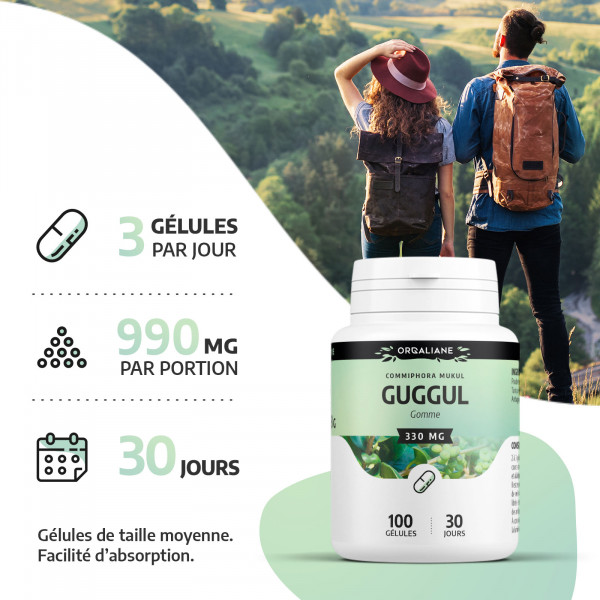 Guggul 330 mg - Gélules