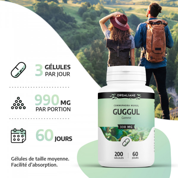 Guggul 330 mg - Gélules