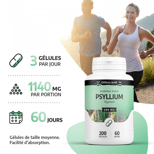 Psyllium - 200 gélules