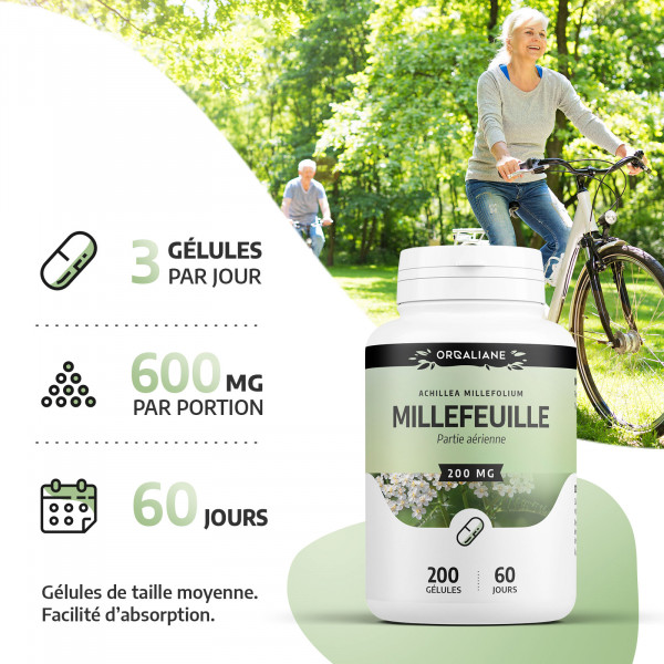 Millefeuille - 200 mg - 200 gélules