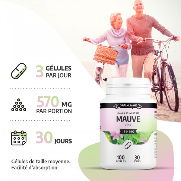 Mauve 190 mg - Gélules