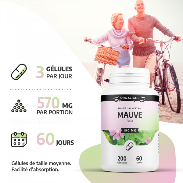 Mauve 190 mg - Gélules