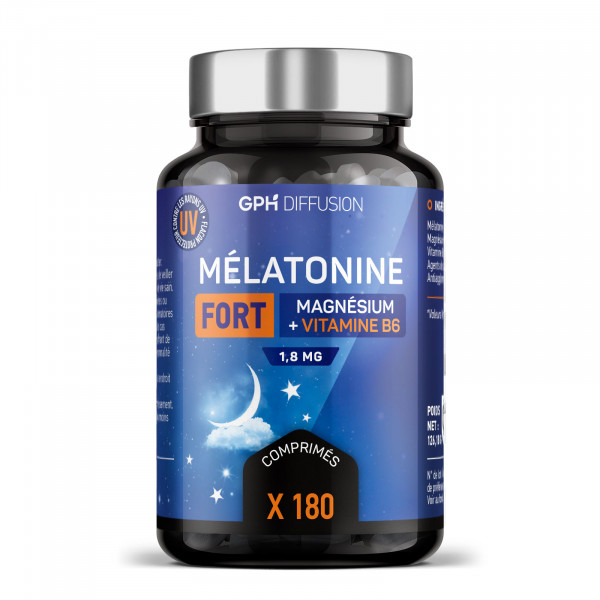 Mélatonine Fort - 1.8mg - 180 comprimés