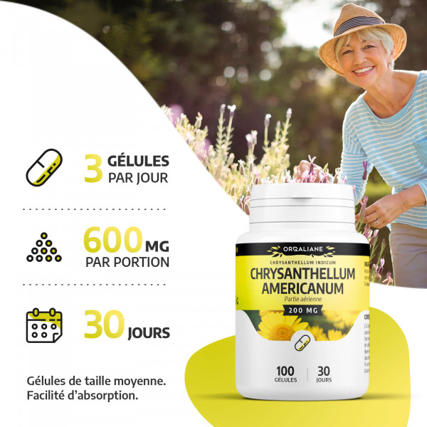 Chrysanthellum americanum 200 mg - Gélules