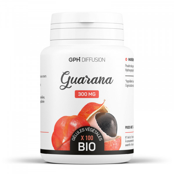 Guarana biologique 300 mg