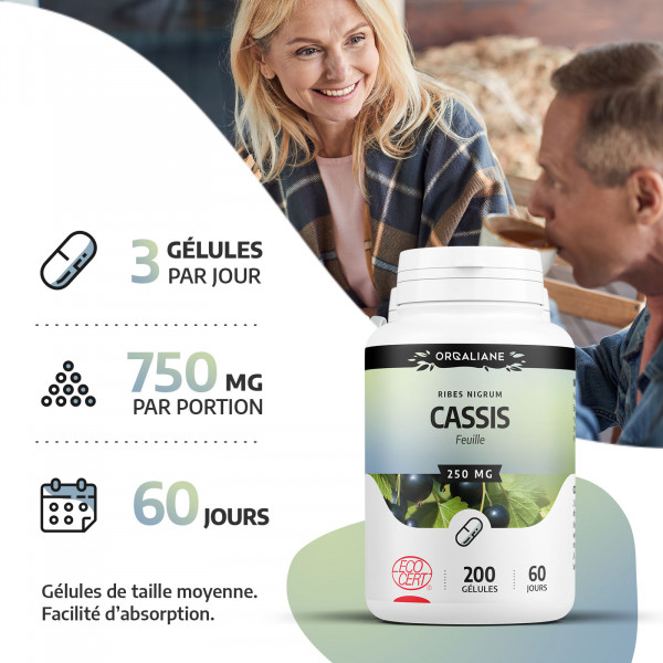 Cassis Ecocert - Gélules