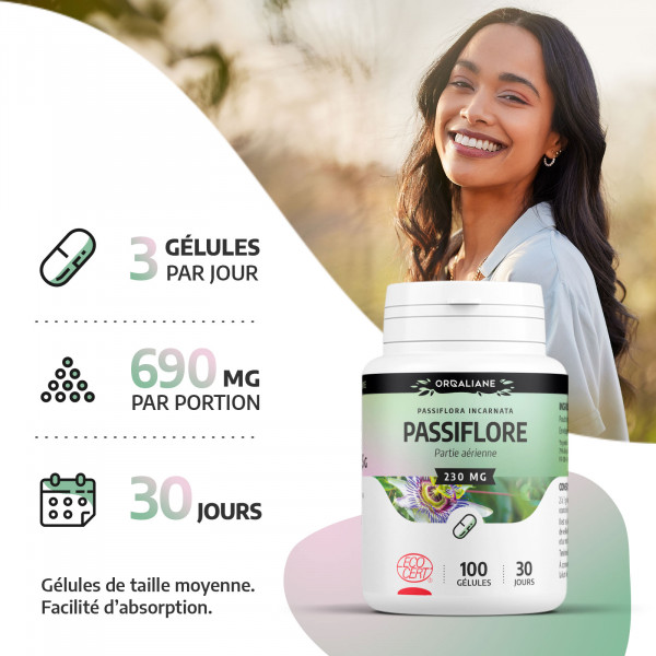 Passiflore Bio - 200 gélules