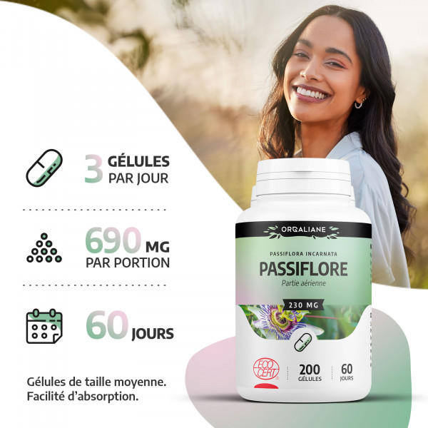 Passiflore Bio - 200 gélules