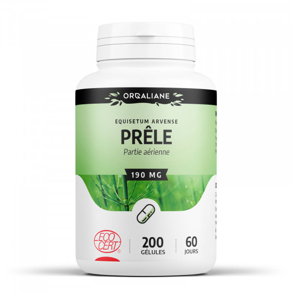 Prêle bio - 190 mg -200 gélules