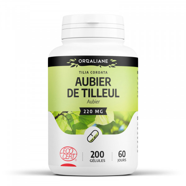 Aubier de Tilleu Bio - 200 gélules à 220 mg