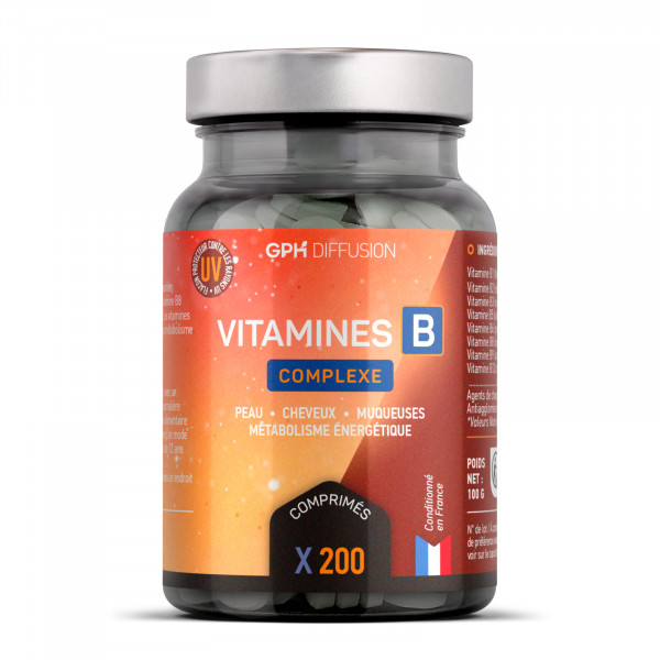 Vitamine B Complexe - 200 comprimés