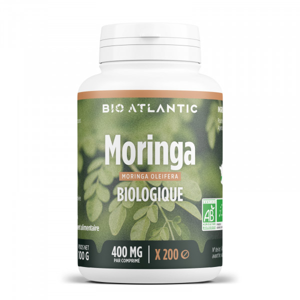 Moringa Bio - 400 mg - 200 comprimés