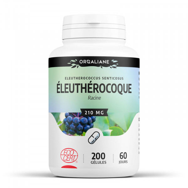 Eleuthérocoque Bio 210 mg - 200 gélules