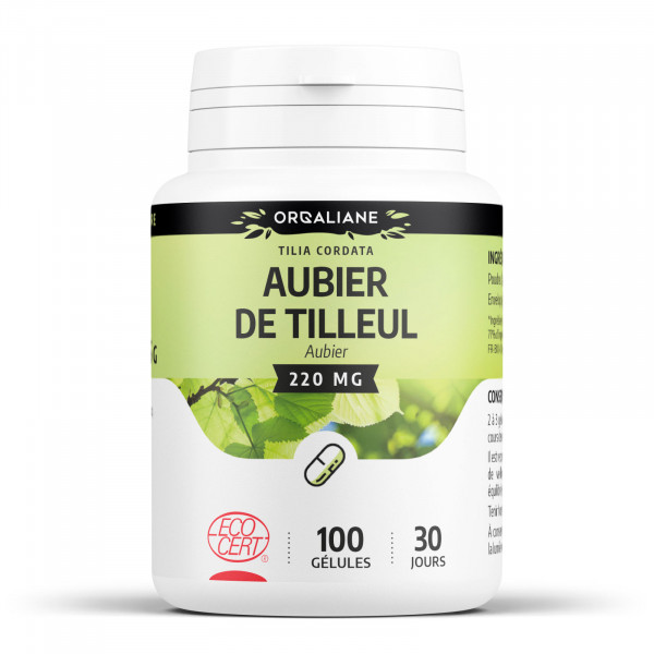 Aubier de Tilleu Bio - 200 gélules à 220 mg