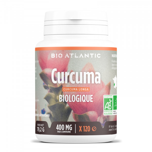 Curcuma Bio 400mg - 200 Comprimés