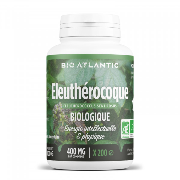 Eleuthérocoque Bio - 400 mg - 200 comprimés