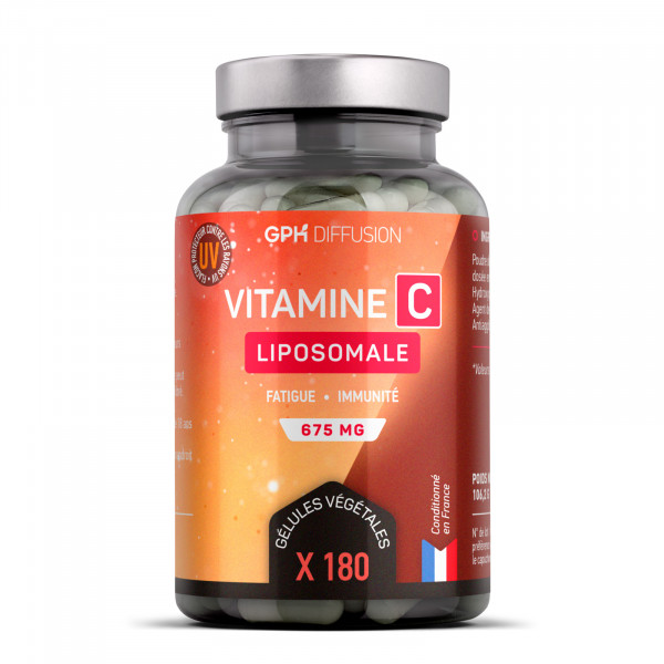 Vitamine C Liposomale 200 mg - Gélules végétales