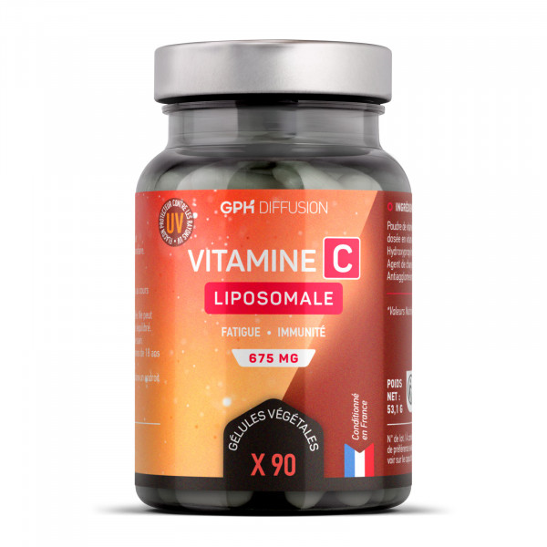 Vitamine C Liposomale 200 mg - Gélules végétales