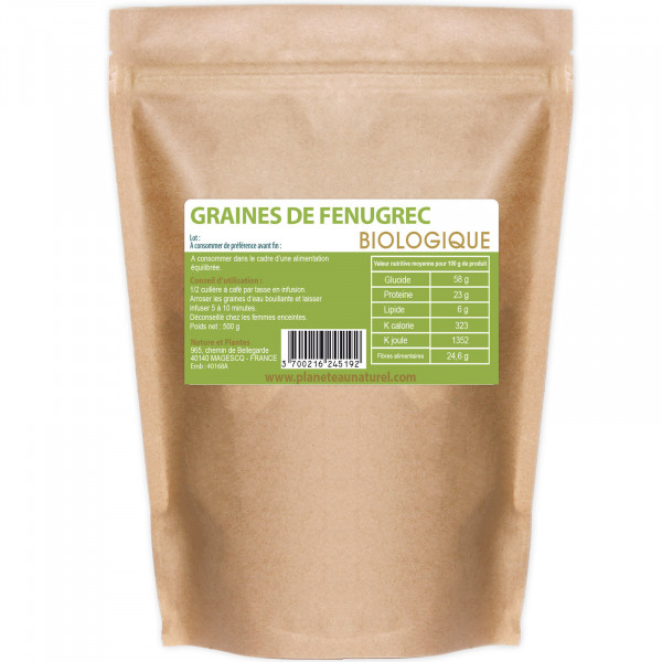 Graines de Fenugrec Bio - 500g