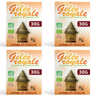 Gelée Royale Bio - Pot de 30 g - L'Abeille Forestière