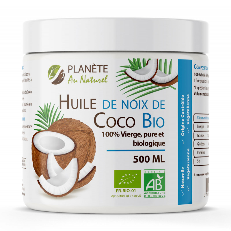 Huile de Noix de Coco Bio Goût Neutre (11.99$ CAD$) – La Boite à