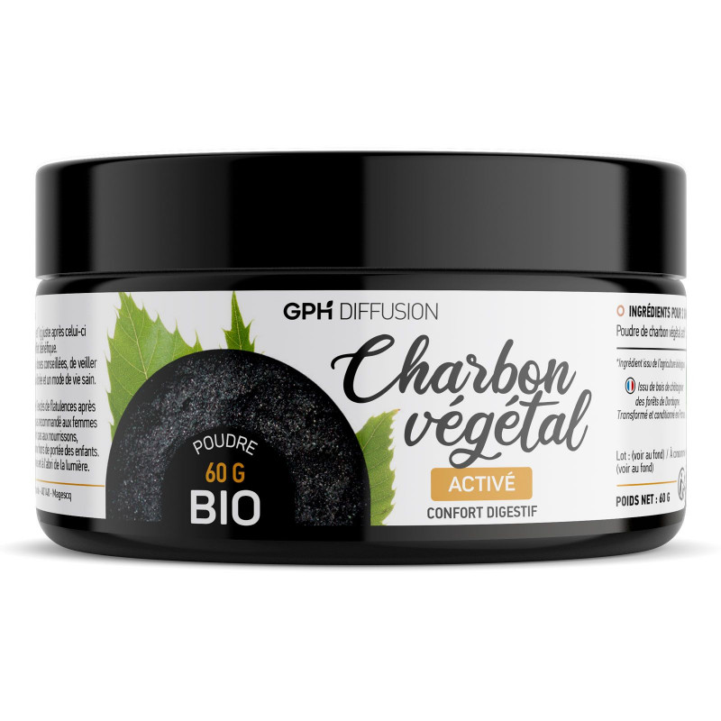 Charbon actif végétal BIO en poudre - VeryNatura