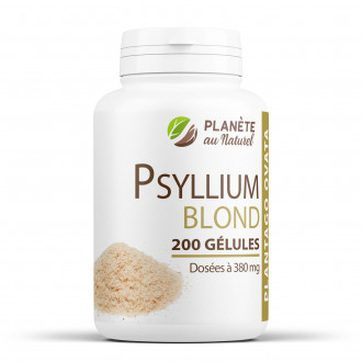 Téguments de Psyllium Blond Bio 1KG, pureté maximale 99%