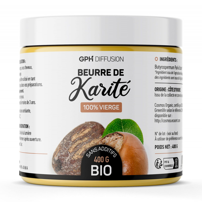 Beurre de Karité BIO - Butyrospermum parkii butter